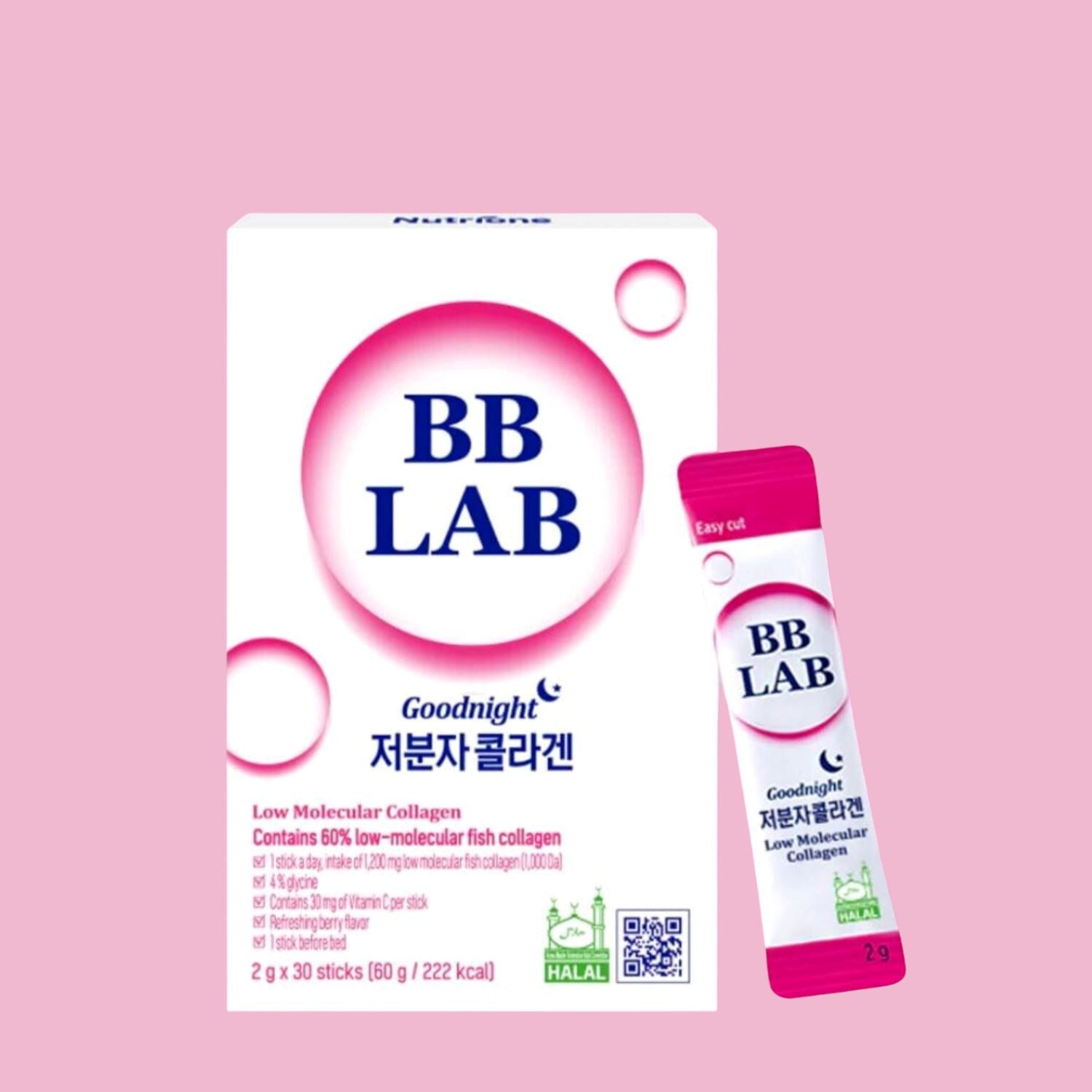 BB Lab [HALAL] Good Night Collagen (2g*30) | ORION XO