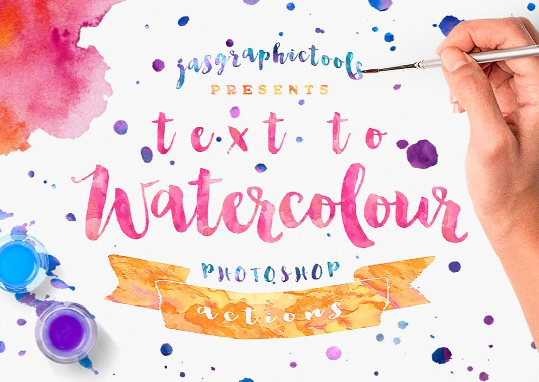 Download Text To Watercolour Photoshop Layer Styles Artfultopia