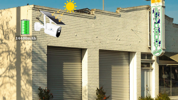 Saferexpert Solar Wireless Outdoor Smart Security Camera R1--Completely wireless security camera solution