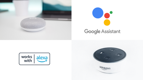 support Google Assisstant and Amazon Alexa