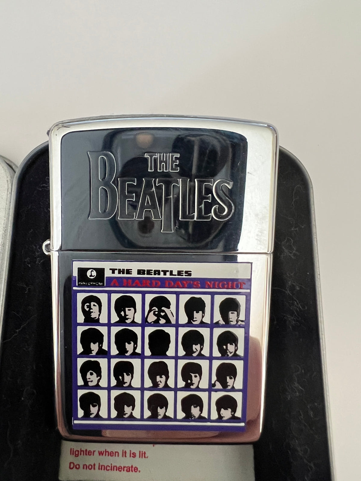 Beatles Day's Night Zippo — Collectors Flame