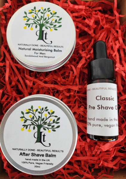 Shave And Groom Set To Protect And Care For Your Skin Naturally - Vegan 0