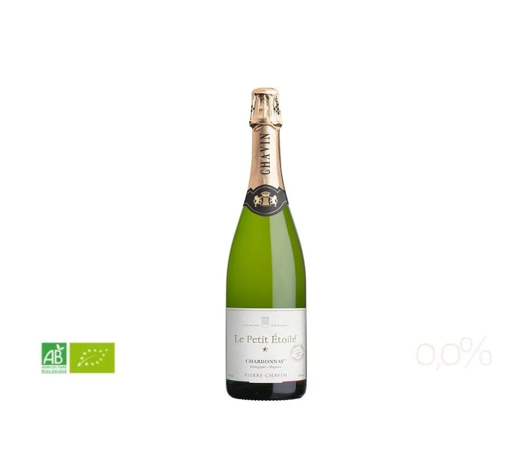 Le Petit Étoilé Chardonnay pétillant BIO - Vin Blanc Sans Alcool – Ladhidh