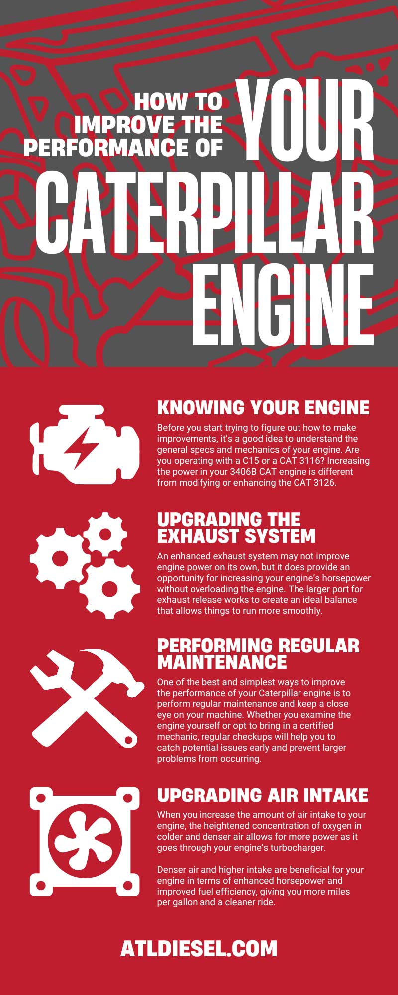 How To Improve the Performance of Your Caterpillar Engine