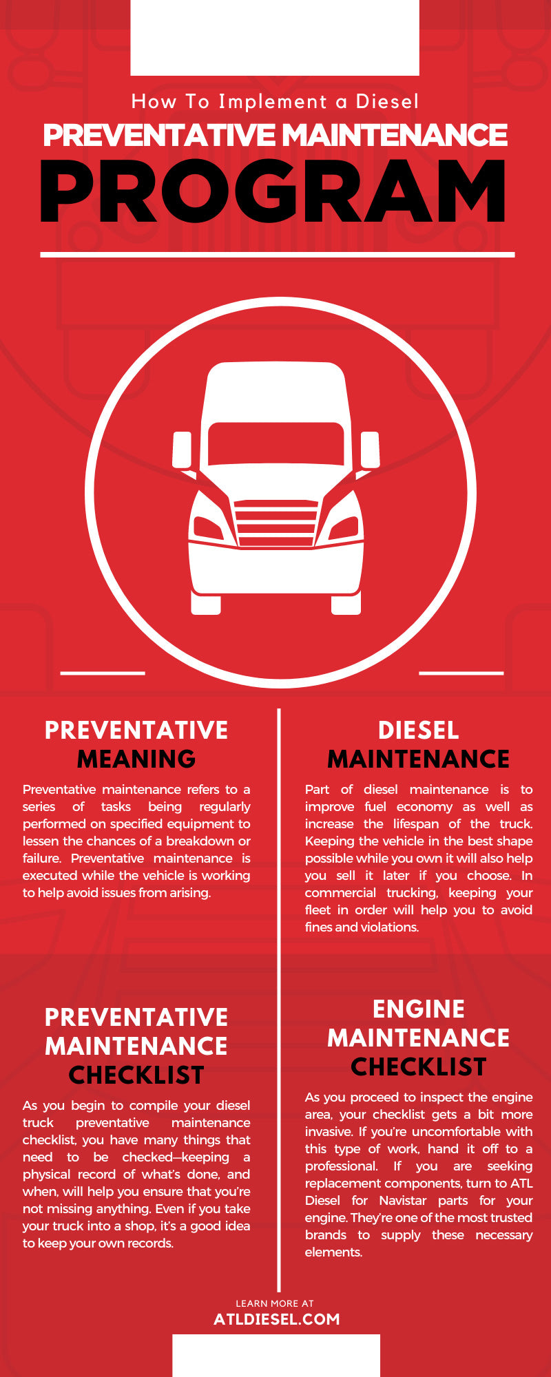 How To Implement a Diesel Preventative Maintenance Program