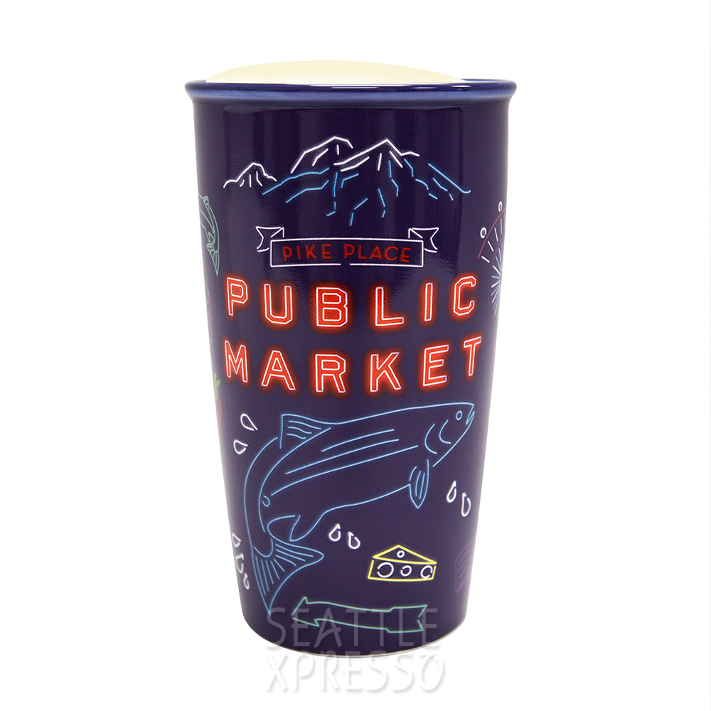 Starbucks Pike Place Stainless Steel Handle Tumbler – Seattle Xpresso