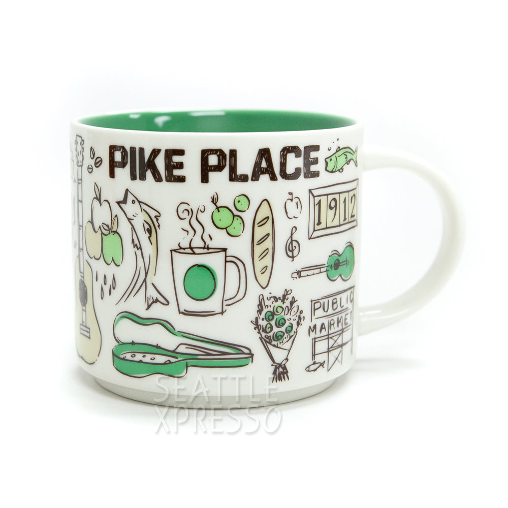 Speckled Camping Mug - 16 oz., Starbucks® Pike Place Ground Coffee