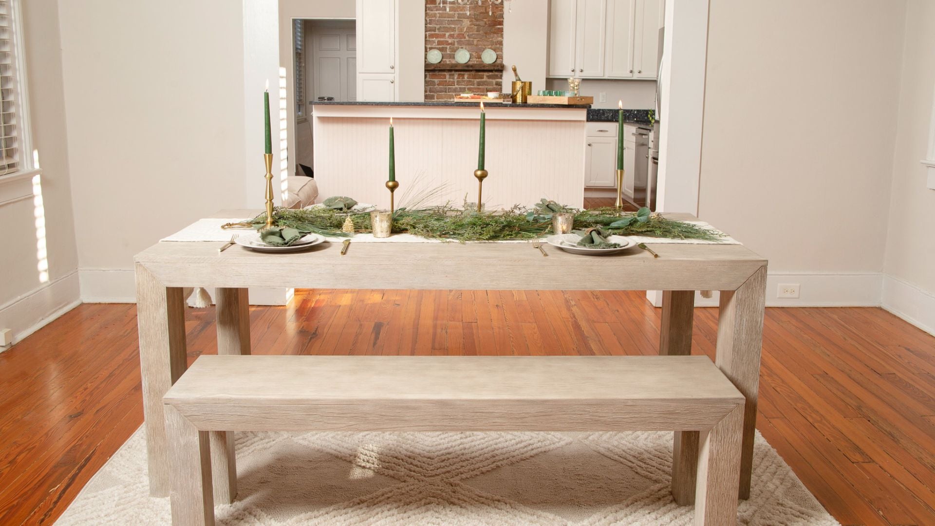 thankgiving solid wood dining table