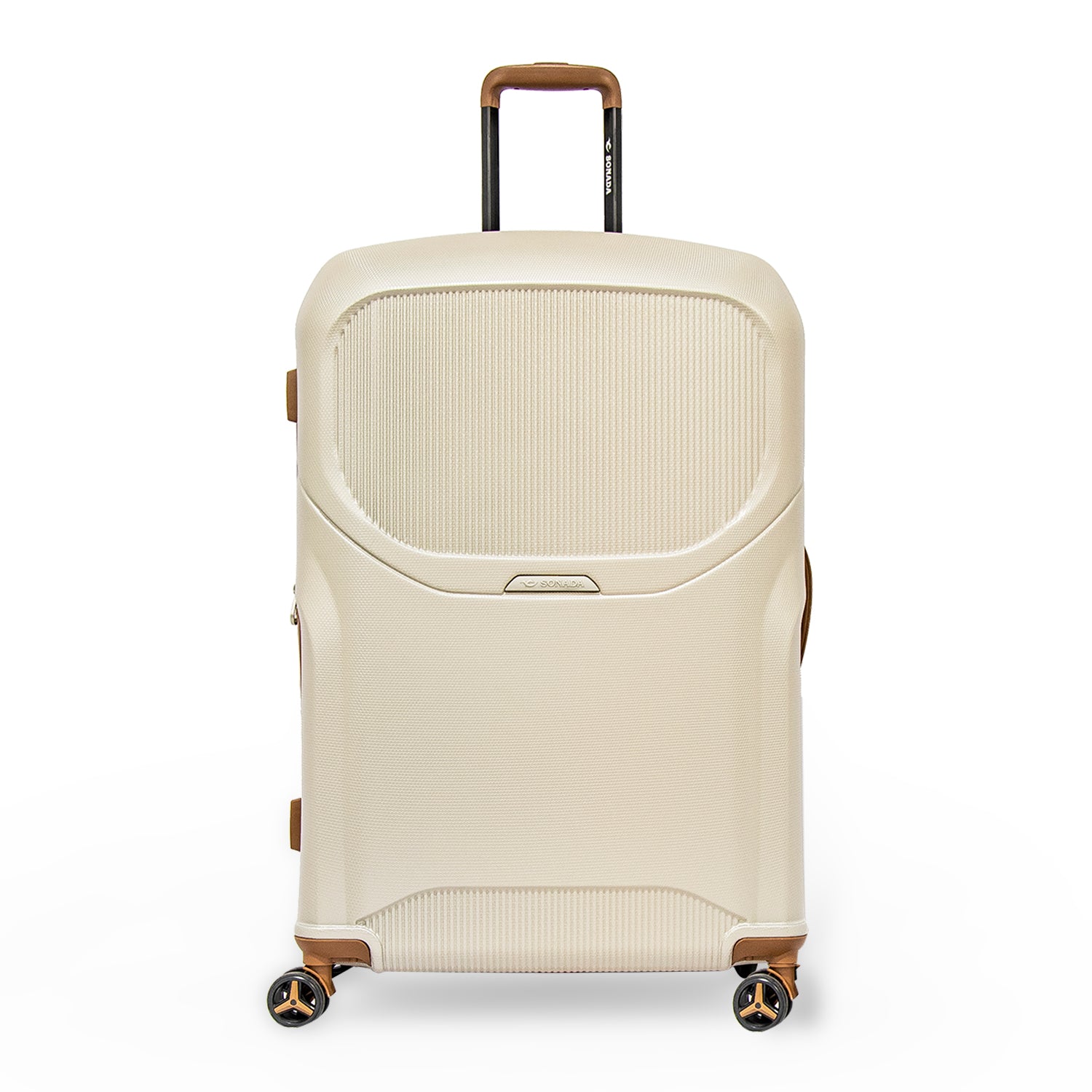 Sonada Upright Luggage Expandable Hardside Suitcase Check In Champagne ...