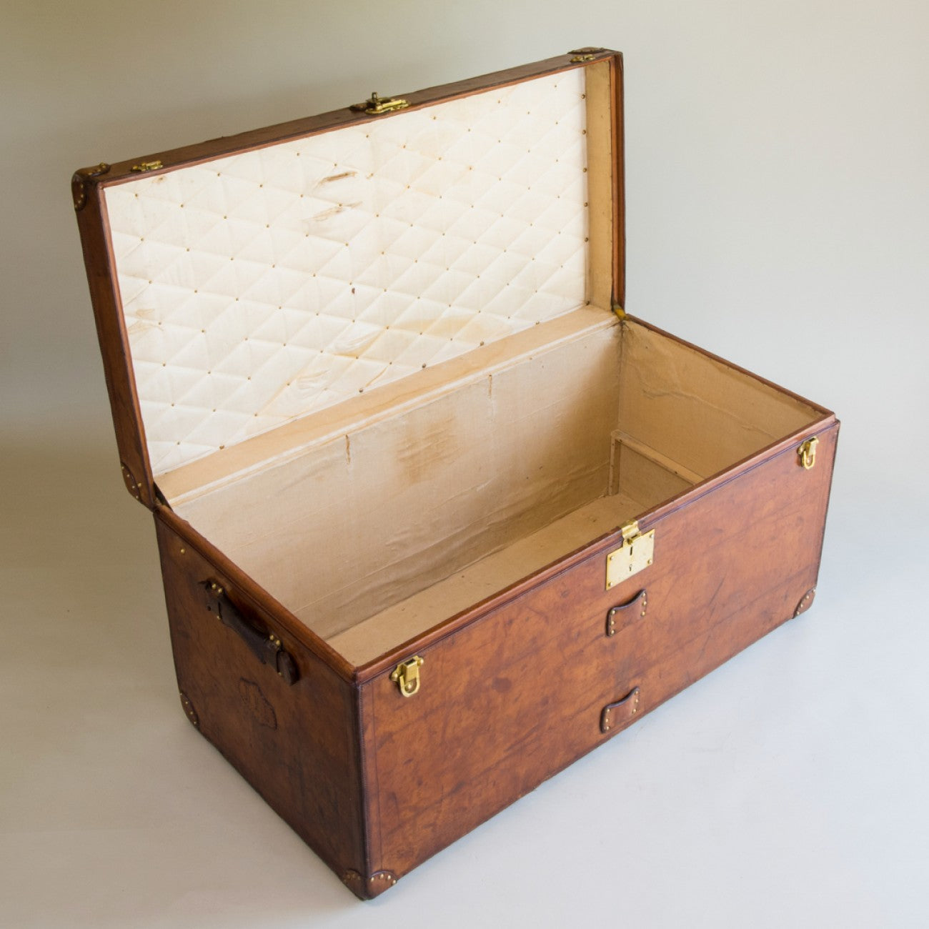 Antique Luxury Goyard Wardrobe Trunk 