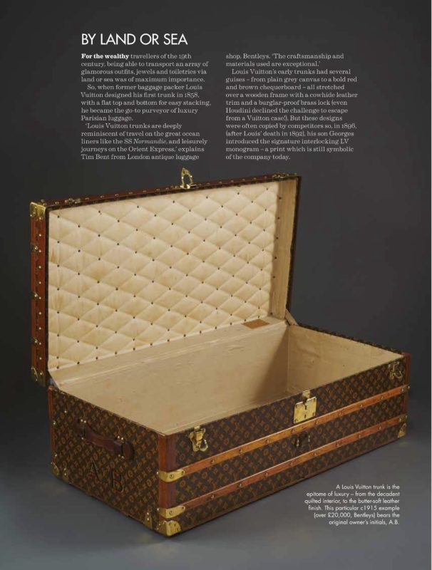 The Louis Vuitton Trunks That Take 150 Hours to Make - WSJ