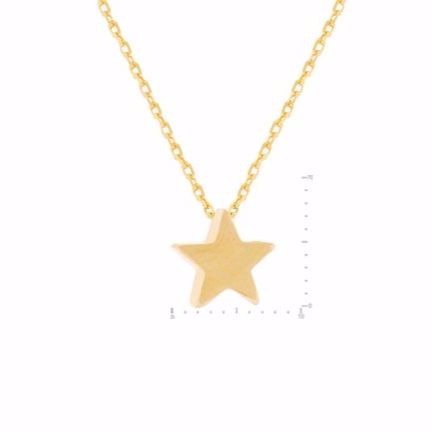 Wishing Star Necklace Gold Or Silver Light Years Jewelry