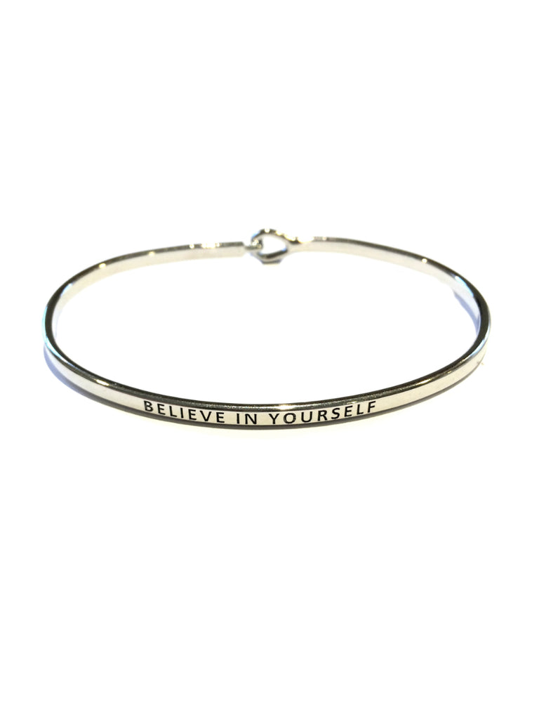 believe bracelet cuff