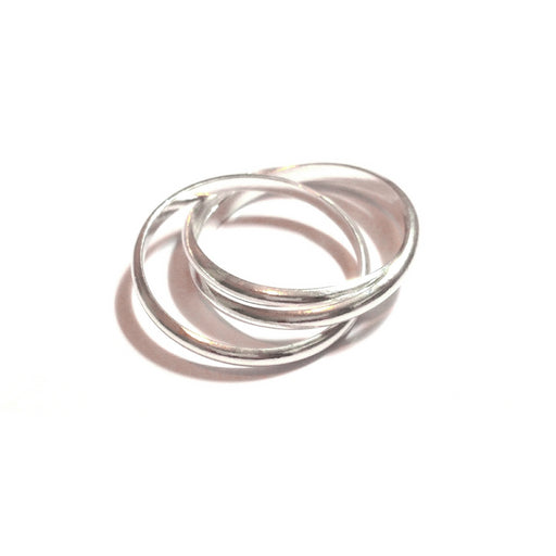 3mm Band Ring, Sterling Silver Size 3 4 5 6 7 8 9 10