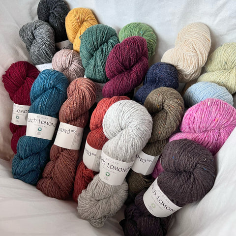 Our new favorite tweedy DK—Loch Lomond! - Yarn Folk