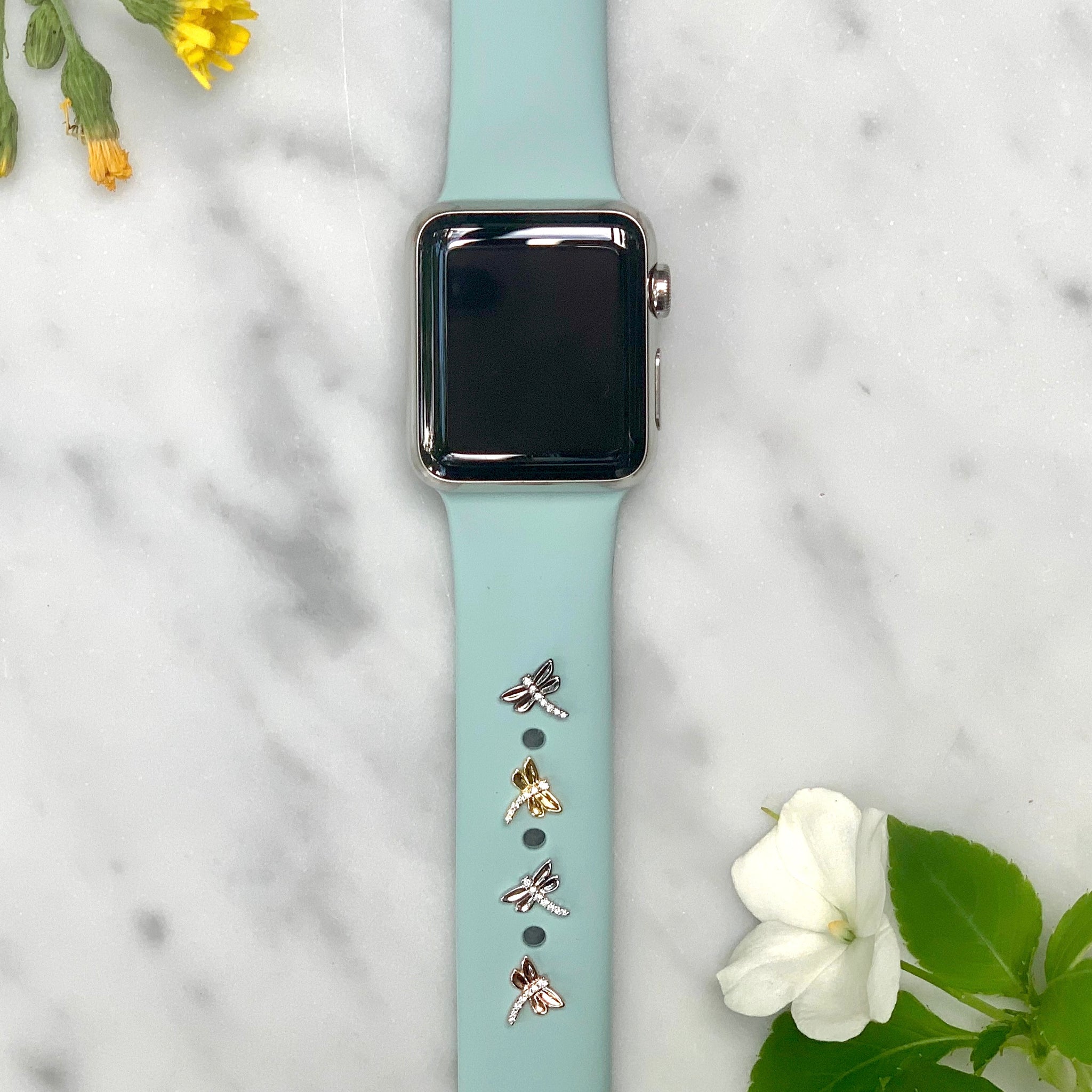 dragonfly Stud for Apple Watch Sport Bands | bytten