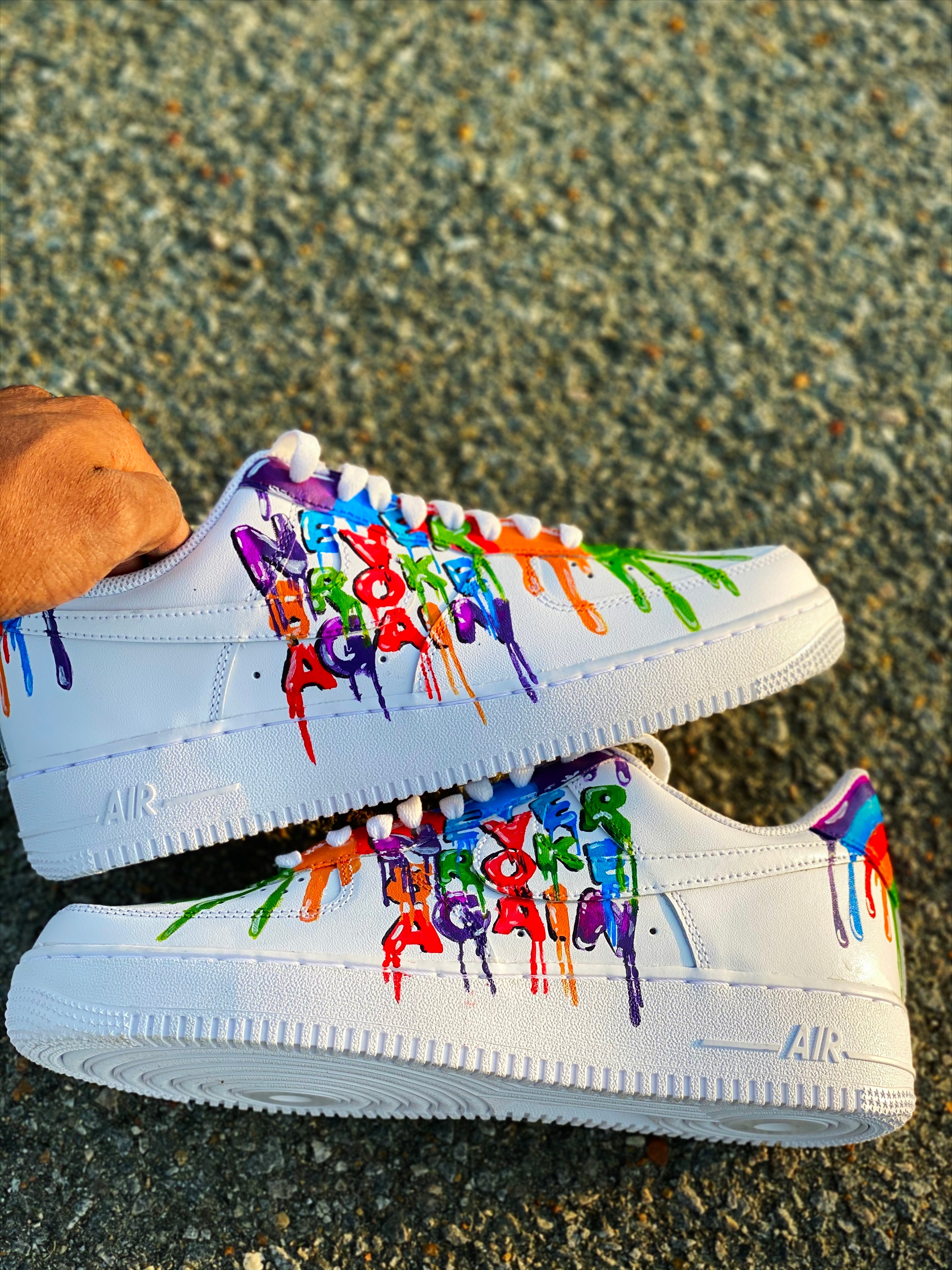 never broke again af1