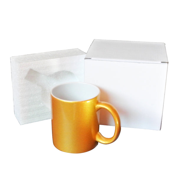 15oz Sublimation Mugs With Gift Mug Box. Mugs Cardboard Box With Foam  Supports Case of 4 