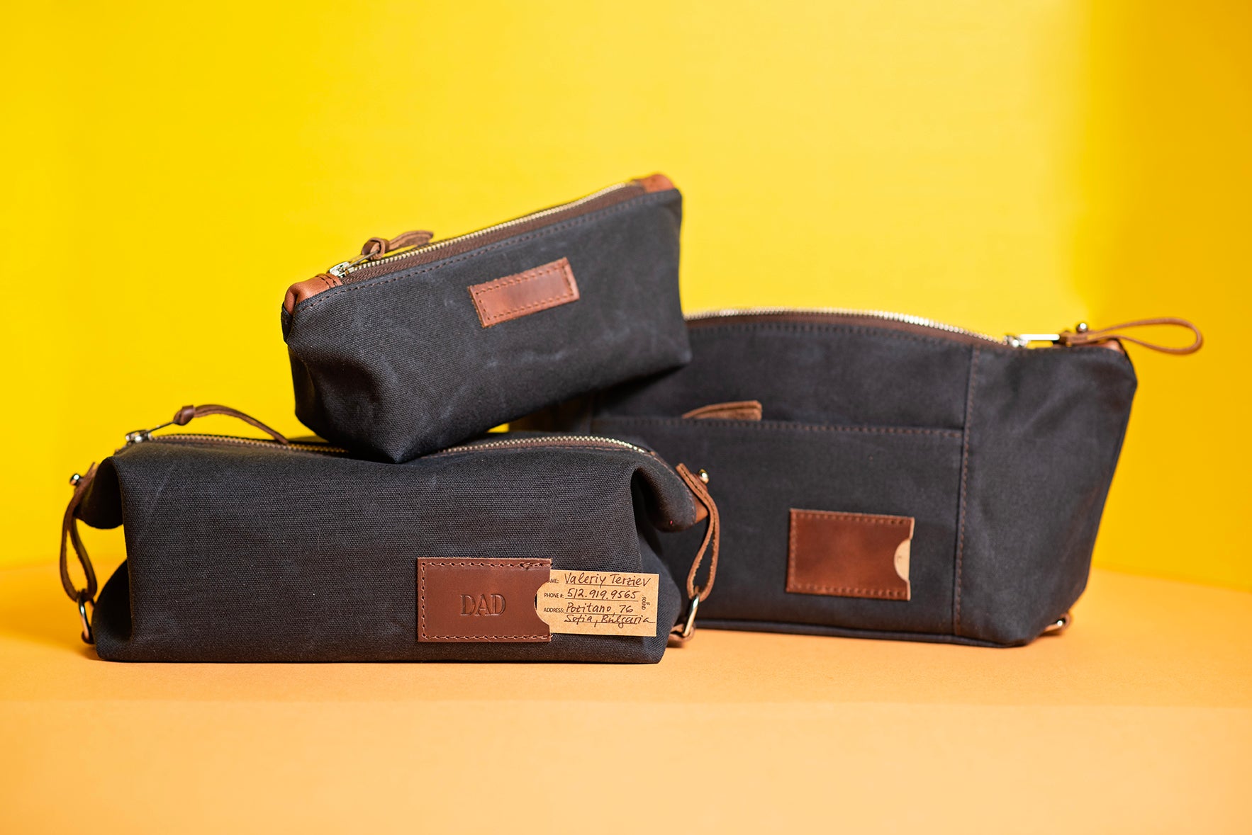 Clark & Taft Personalized Dopp Kits