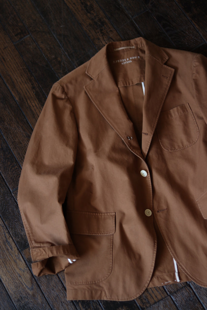 J.PRESS ORIGINALS - CHINO 3B TAILORED JACKET – J.PRESS ＆ SON'S