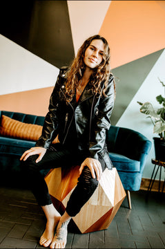 Sandra D Vegan Leather Jacket