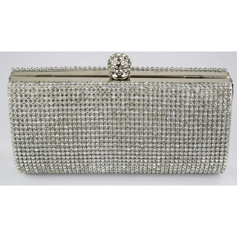 Dakota Crystal Encrusted Clutch – Happy Wedding Day