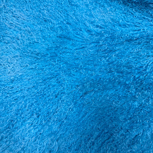 MONGOLIAN LAMB SKY BLUE - Leather Skins - Mongolian Lamb Throw