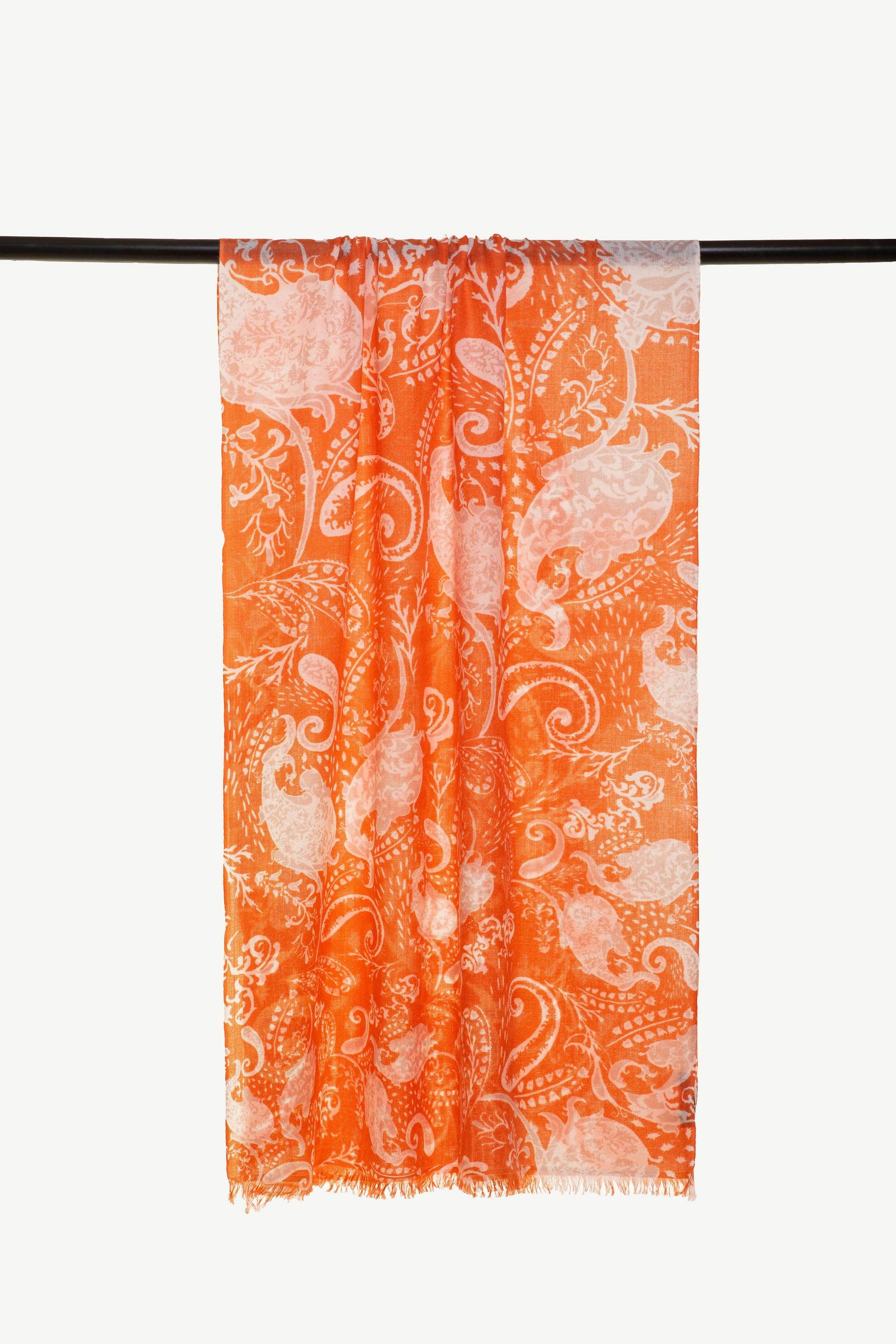 Multicolour Paisley Spring Summer Scarf – Tara Oriental