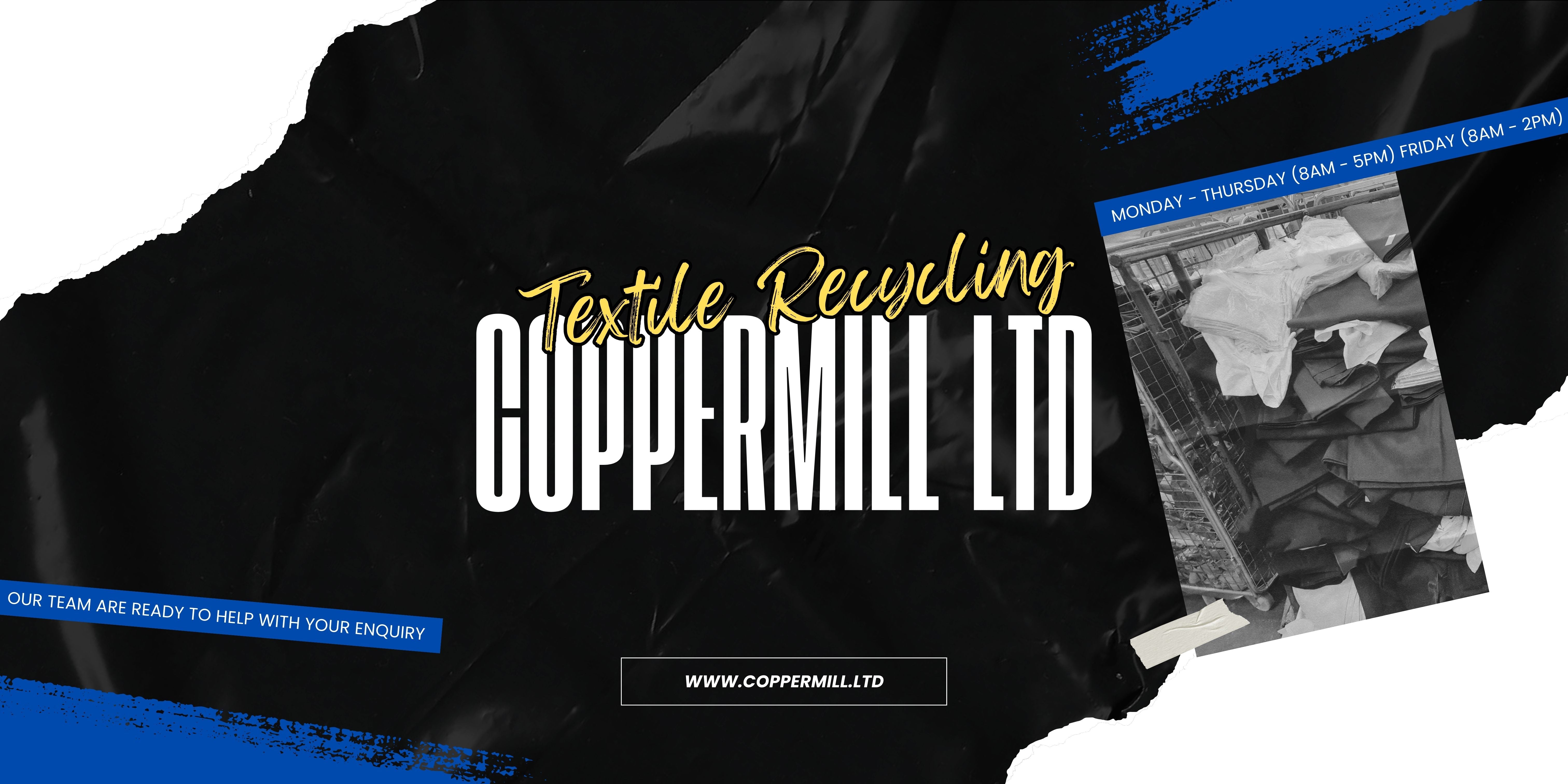 Coppermill Ltd Textile Recycling