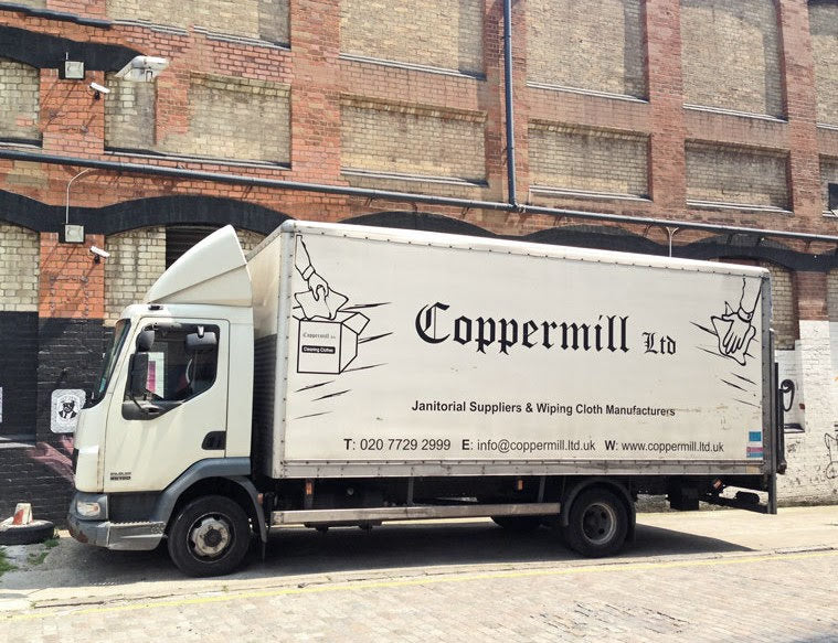 Coppermill Ltd Textile Collection Lorry