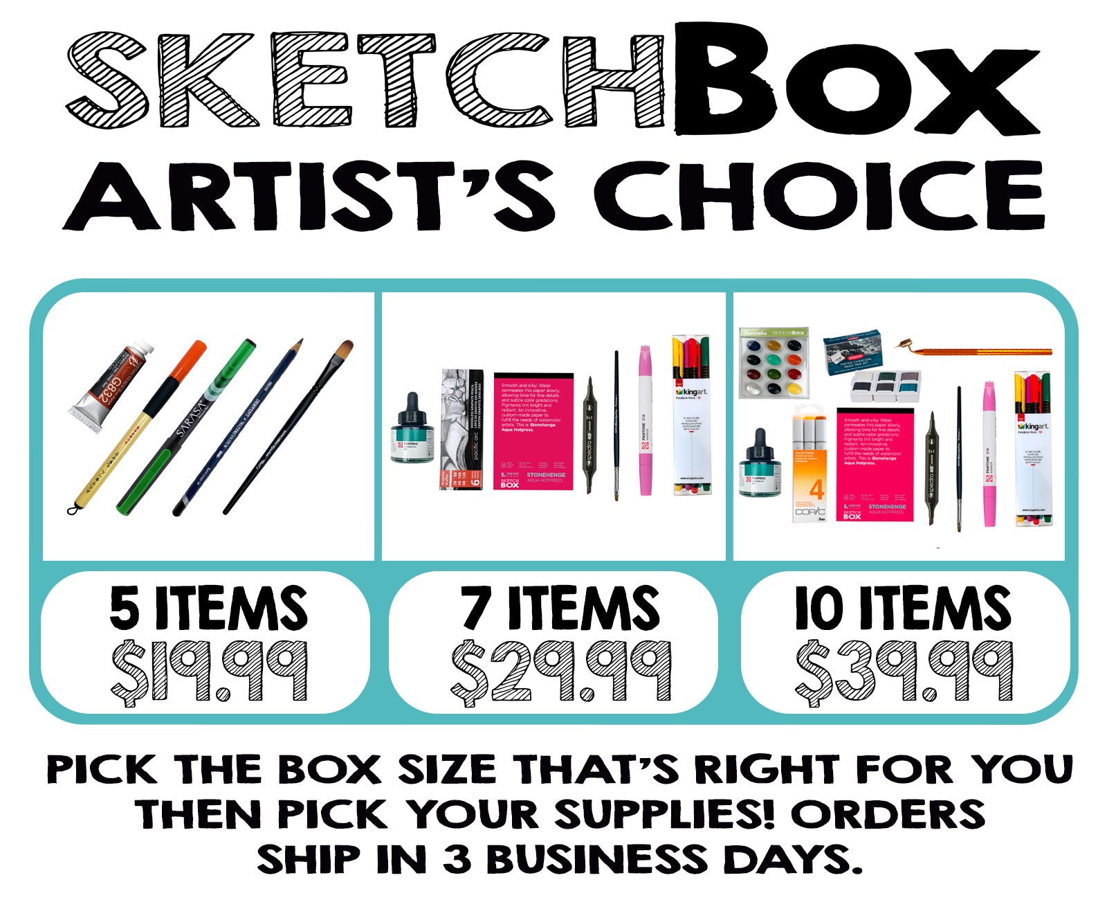 SketchBox Artists Choice