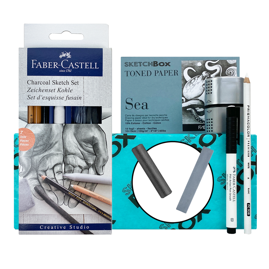 Learn How to Draw - Faber-Castell's Charcoal Sketch Set for Beginners –  Faber-Castell USA