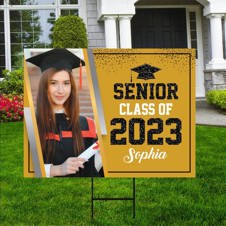 Personalized Graduation 2023 Yard Sign