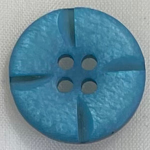 Turquoise Button 18mm - Island Wools