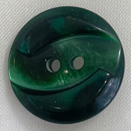18mm Green button