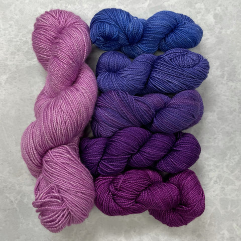 Pink Lavender and Mixed Berries Gradient Set