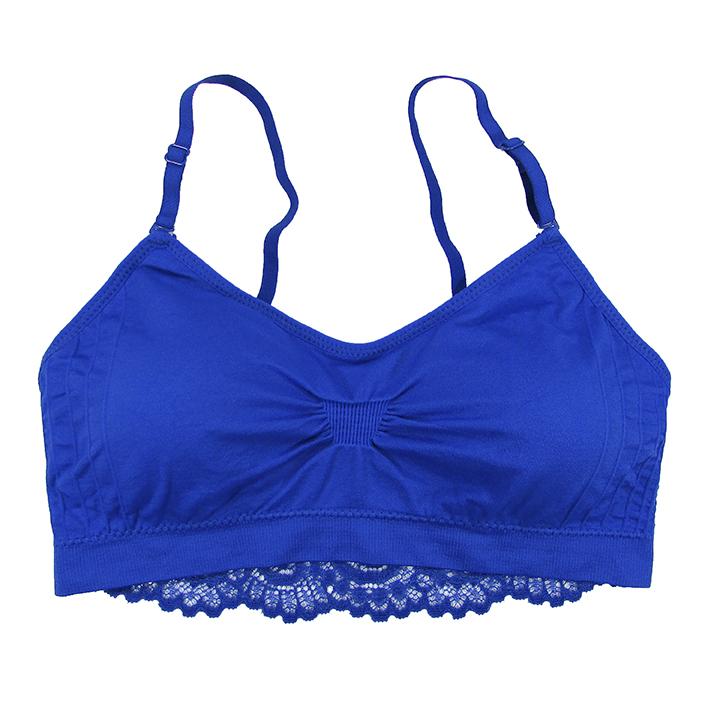 Coobie #9050 - Lace Coverage Bra with Removable Inserts
