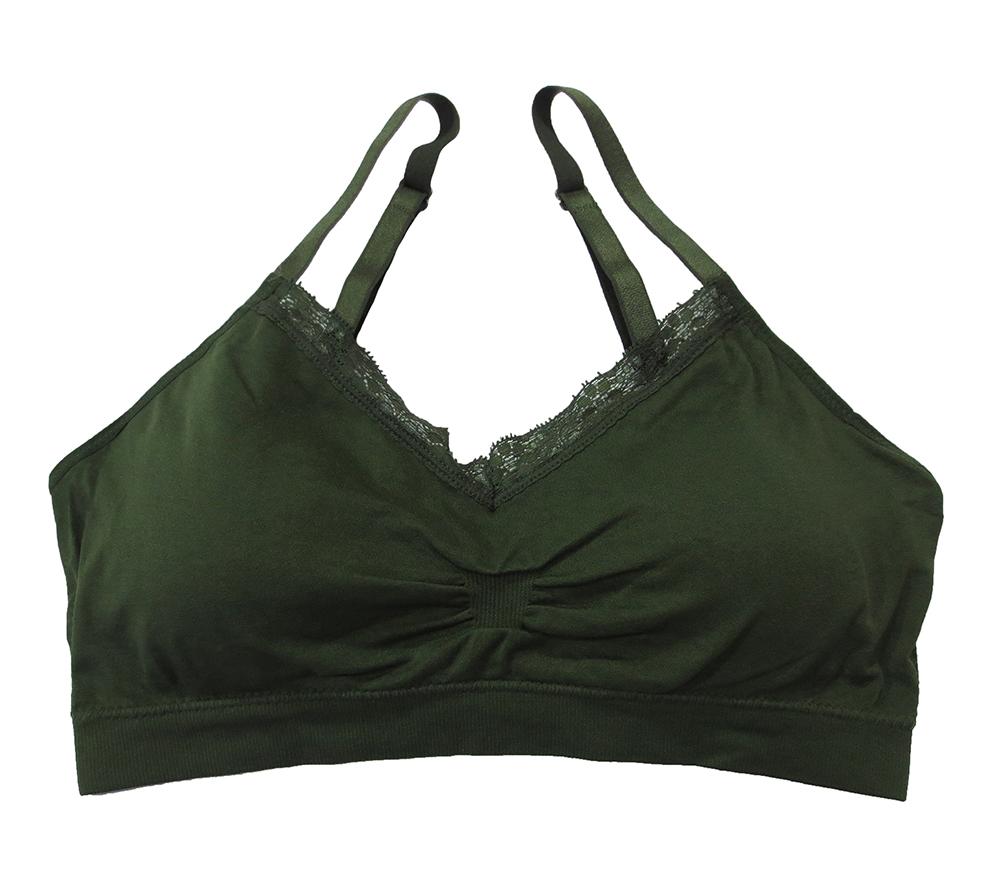 NWT COOBIE SEAMLESS BRA FULL SIZE SCOOP NECK ALL COLORS