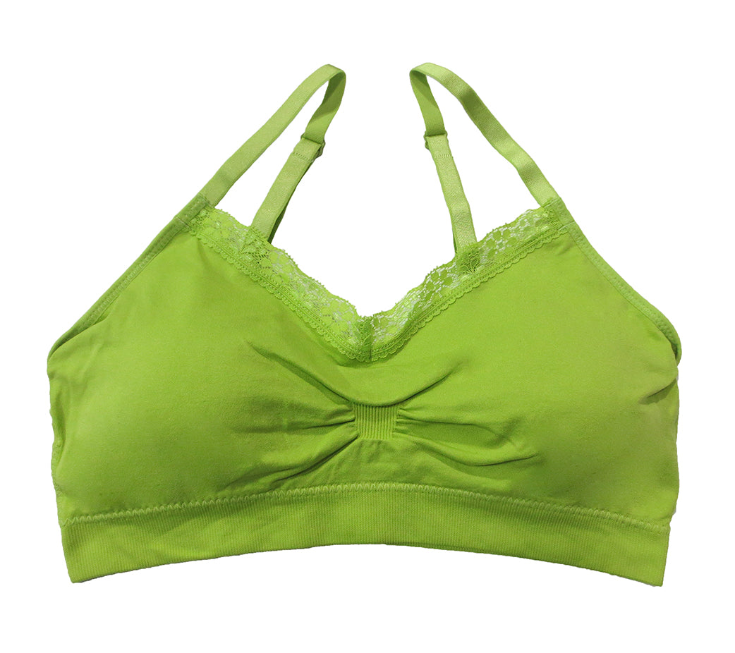 GORPCORE DROP  small green padded bra – remass