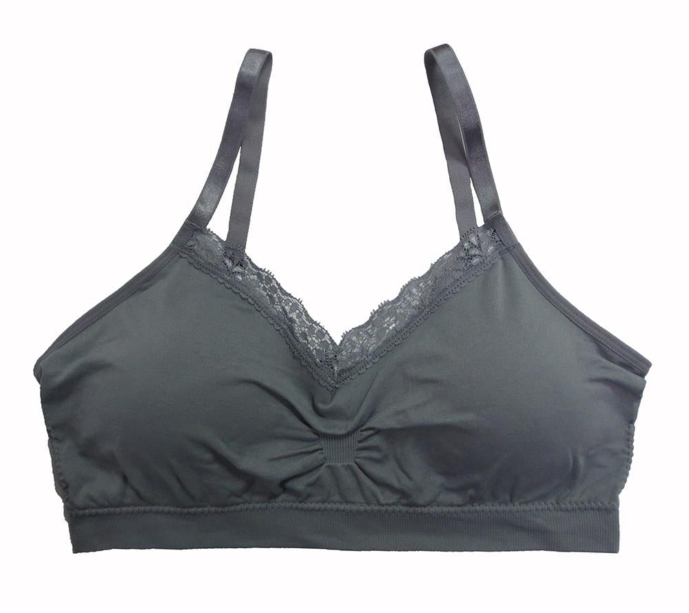 Coobie Lace Back Scoopneck Bra 9015 - Black / Full-Size / 24.00