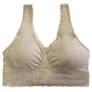 Coobie Lace Comfort Bra 9060-L  Wide strap bra, Compression bra, Coobie