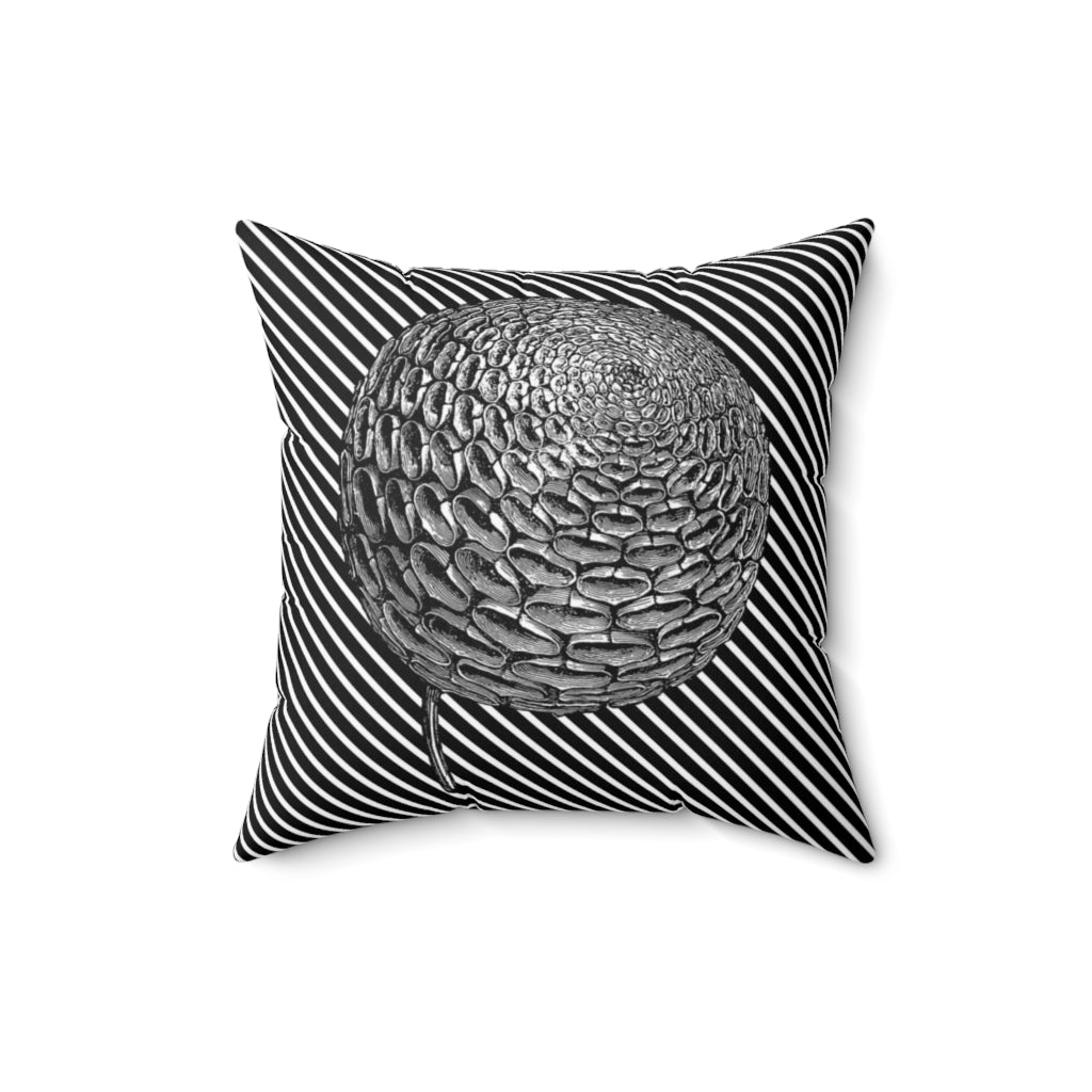 Alexx Faux Suede Pillow - Wicked