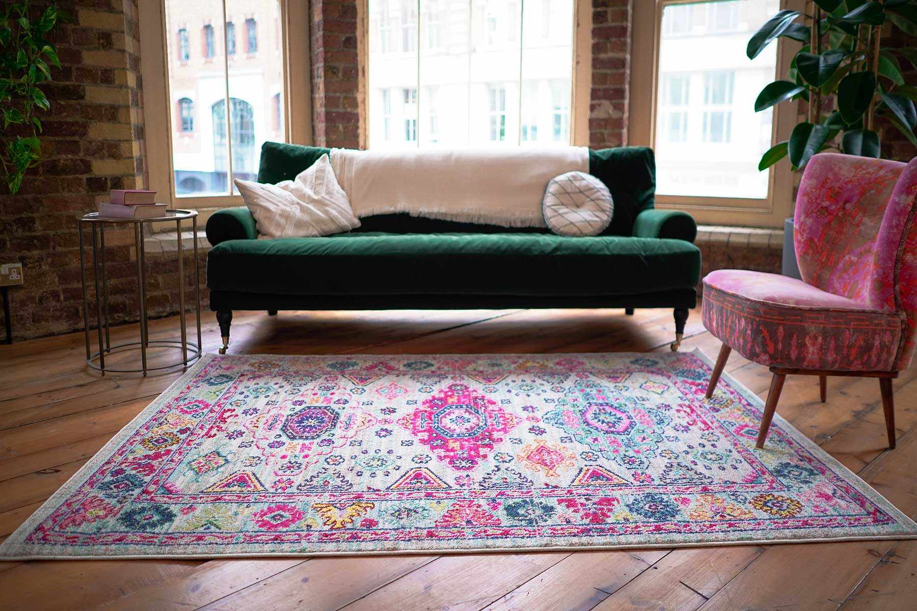 styling with modern rugs