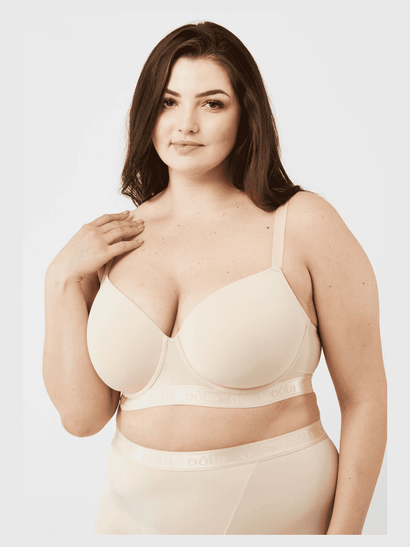 Mocha Moulded Strapless Multiway Bra, Oola Lingerie