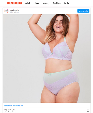 Cosmo best lingerie brand in 2021