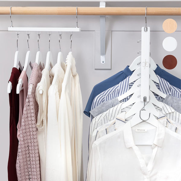 MORALVE Space Saving Clothing Hangers for Closet European