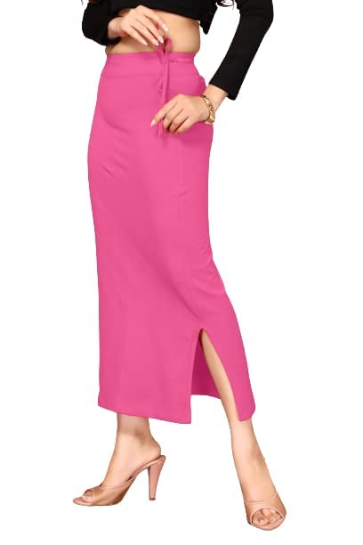 Lycra Saree Shapewear, Long Skirt for Women for Beach, Night Out, Regular,  Office, Party