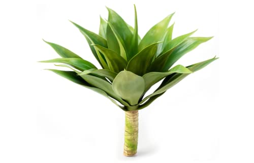 flybold Fake Snake Plant Faux Snake Plant,Large Faux Sansevieria Plant  Artificial with 7 Tall Leaves Thick Durable Pot for Indoor Modern Decor  Mother in Law Tongue Plant (Green, 16 Inch) : 