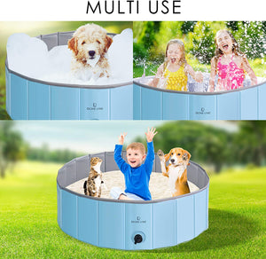 DIONE LANE Toddler Baby Plastic Foldable Dog Pool Ball Pit 63"
