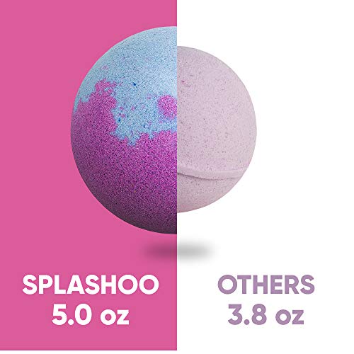 SPLASHOO Kids Bath Bombs for Girls and Boys with Surprise Toys